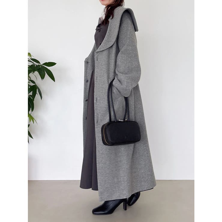 【久間田琳加コラボ】ビッグカラーコクーンコート | dazzlin | 詳細画像23 