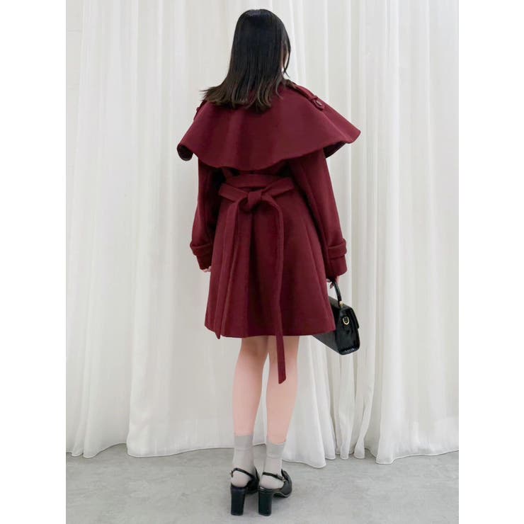 2WAYケープミニトレンチコート | dazzlin | 詳細画像13 