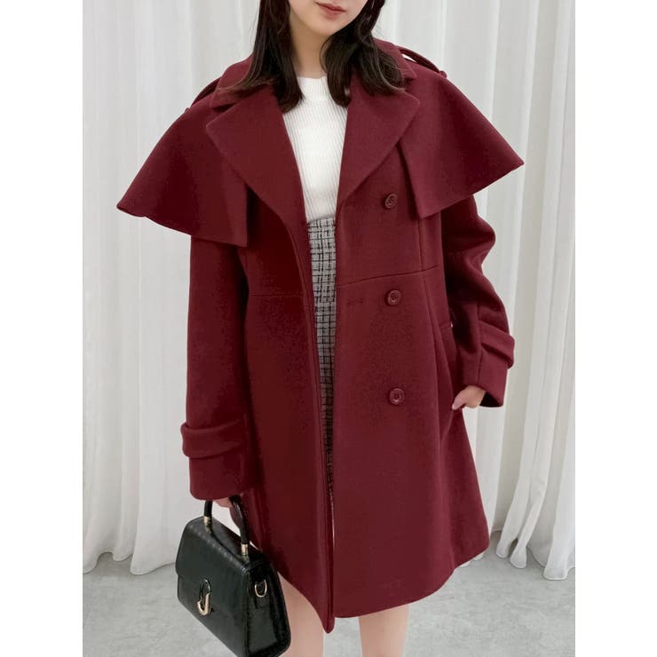 2WAYケープミニトレンチコート | dazzlin | 詳細画像15 