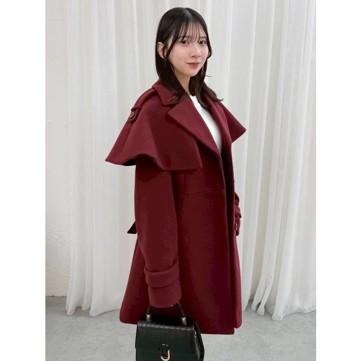 2WAYケープミニトレンチコート | dazzlin | 詳細画像16 