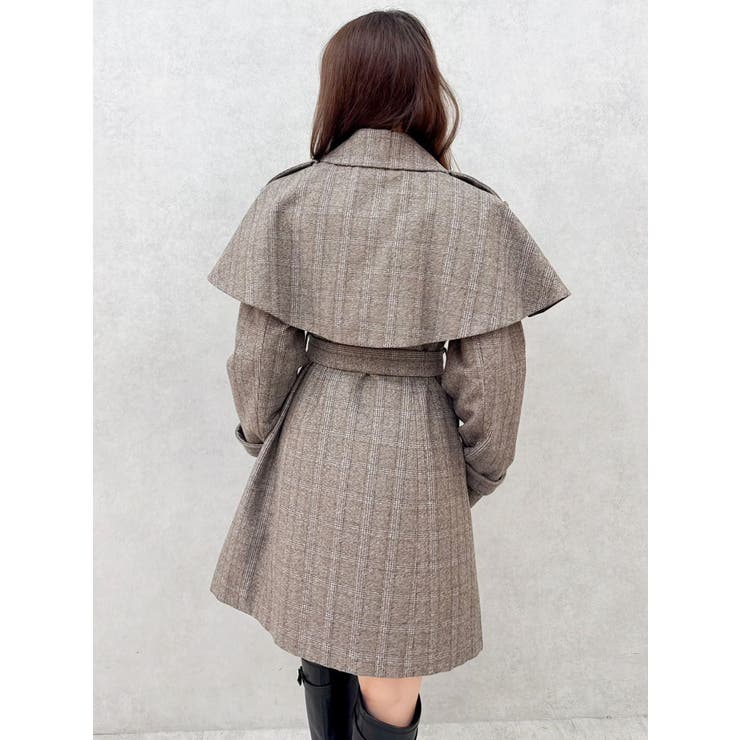 2WAYケープミニトレンチコート | dazzlin | 詳細画像2 