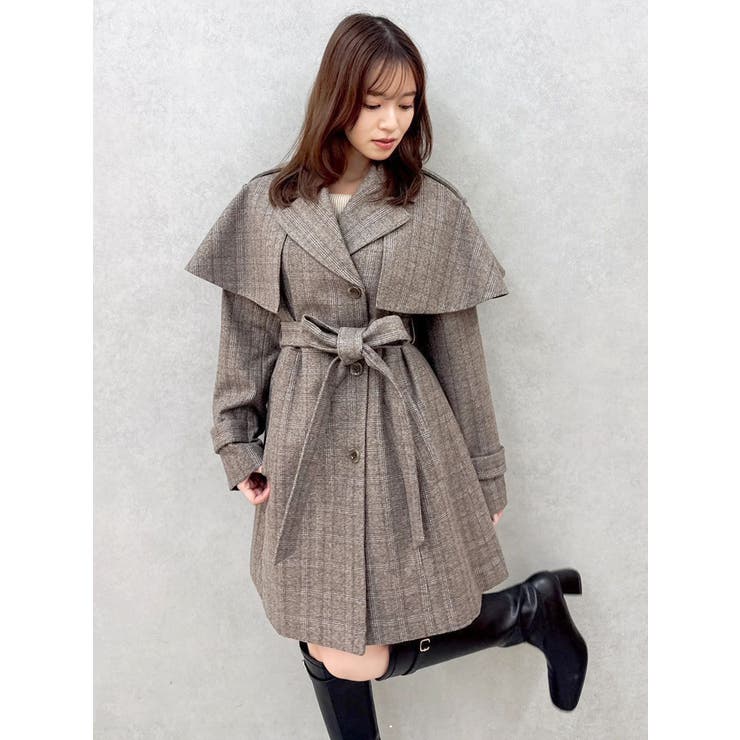 2WAYケープミニトレンチコート | dazzlin | 詳細画像20 