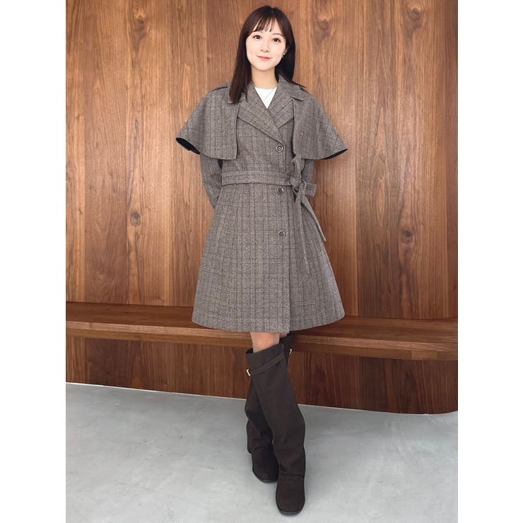 2WAYケープミニトレンチコート | dazzlin | 詳細画像39 