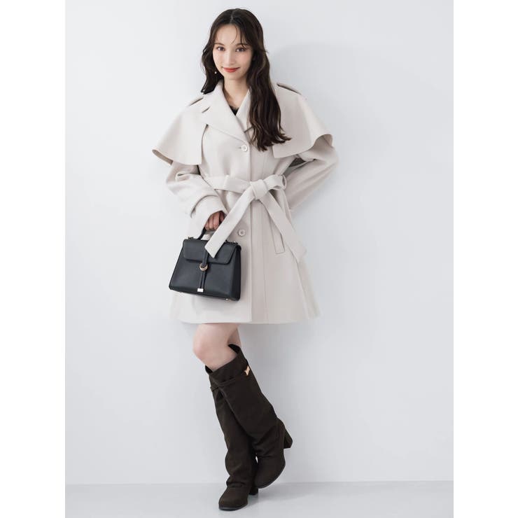 2WAYケープミニトレンチコート | dazzlin | 詳細画像4 