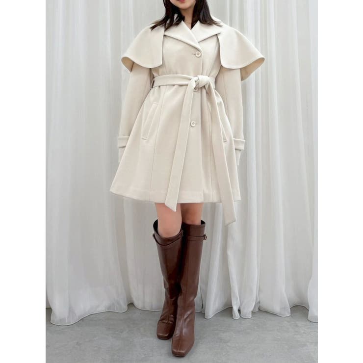 2WAYケープミニトレンチコート | dazzlin | 詳細画像8 