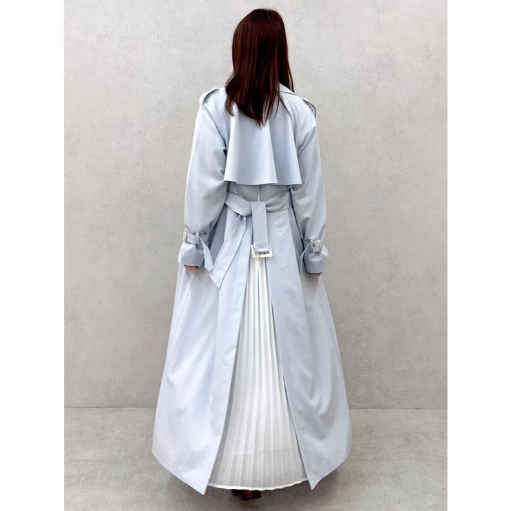 バックプリーツトレンチコート | dazzlin | 詳細画像2 