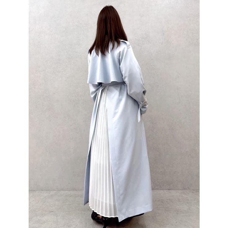 バックプリーツトレンチコート | dazzlin | 詳細画像24 