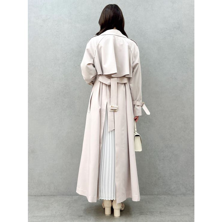 バックプリーツトレンチコート | dazzlin | 詳細画像27 