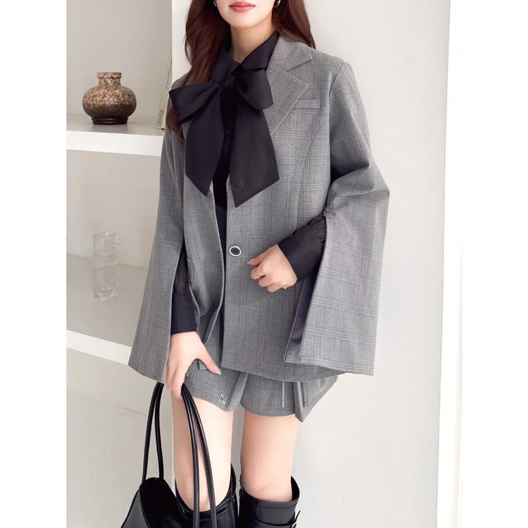 シングルテーラードジャケット | dazzlin | 詳細画像17 