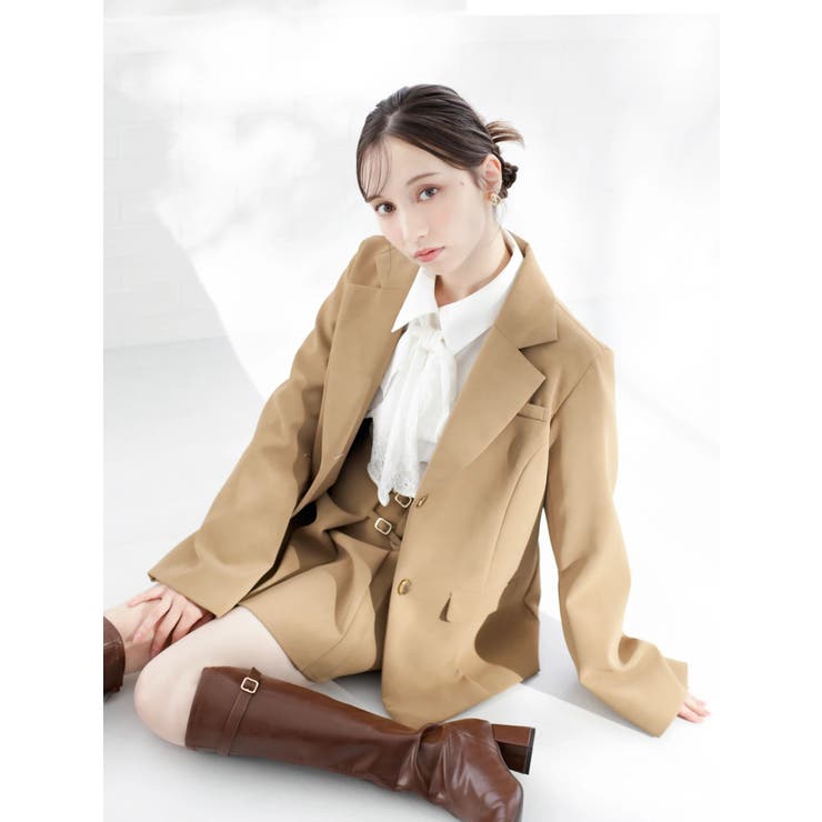 シングルテーラードジャケット | dazzlin | 詳細画像2 