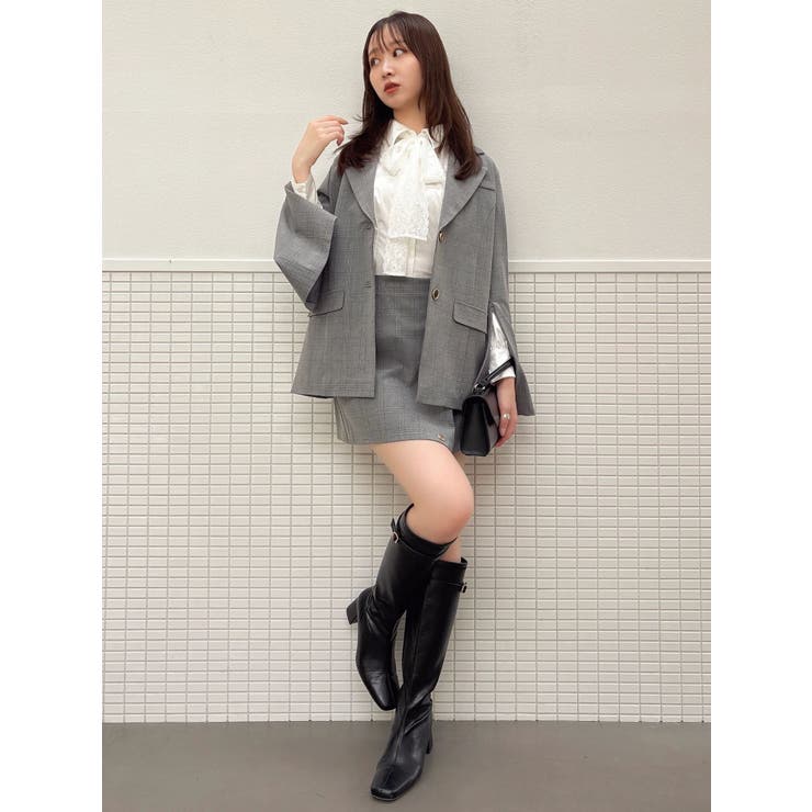 シングルテーラードジャケット | dazzlin | 詳細画像21 