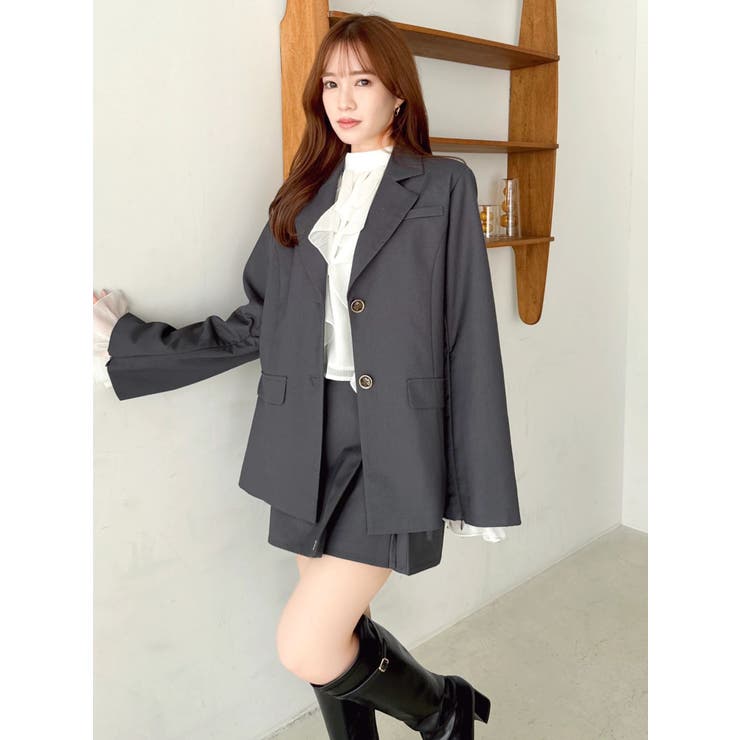 シングルテーラードジャケット | dazzlin | 詳細画像24 