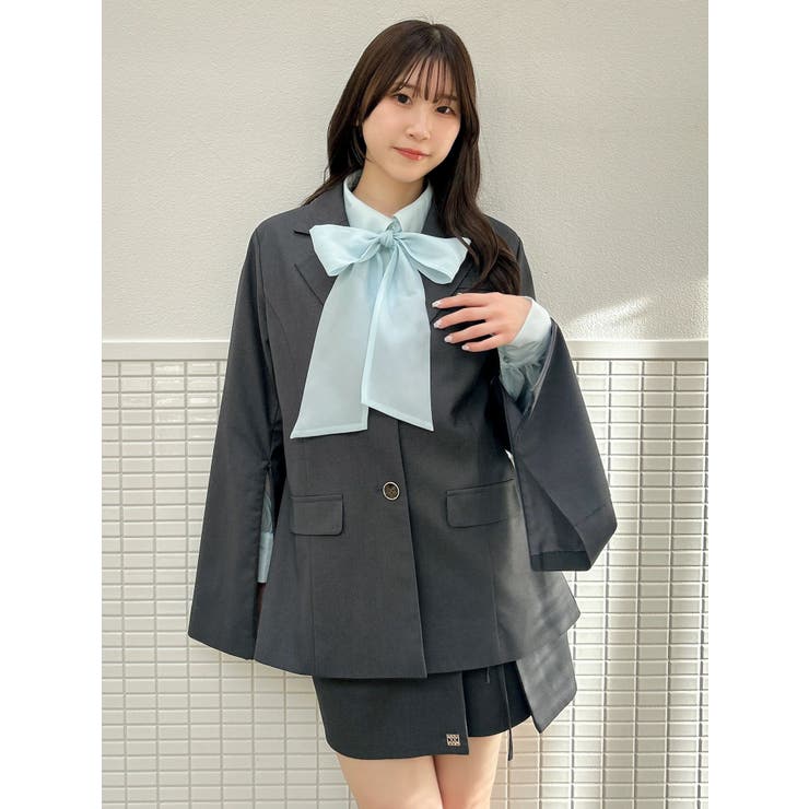 シングルテーラードジャケット | dazzlin | 詳細画像27 