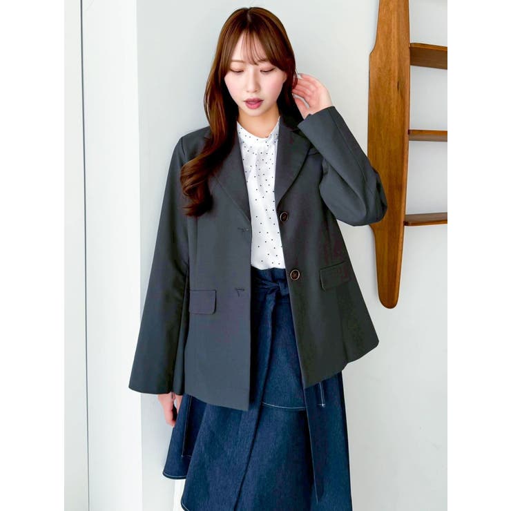 シングルテーラードジャケット | dazzlin | 詳細画像30 