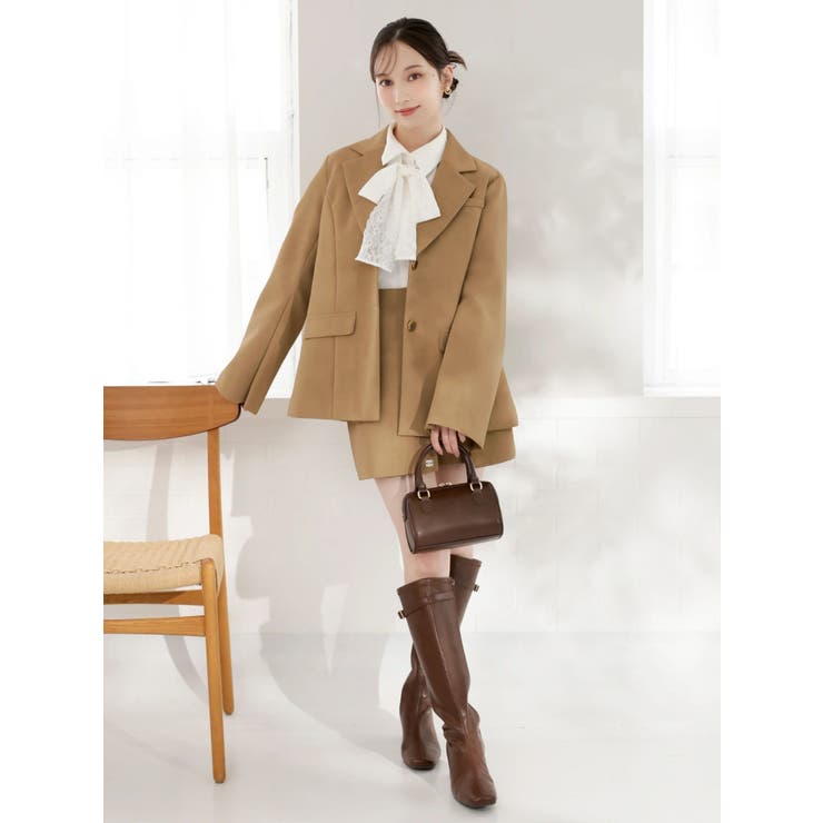 シングルテーラードジャケット | dazzlin | 詳細画像4 