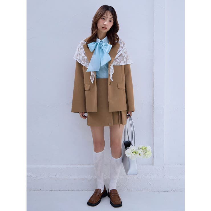 シングルテーラードジャケット | dazzlin | 詳細画像6 