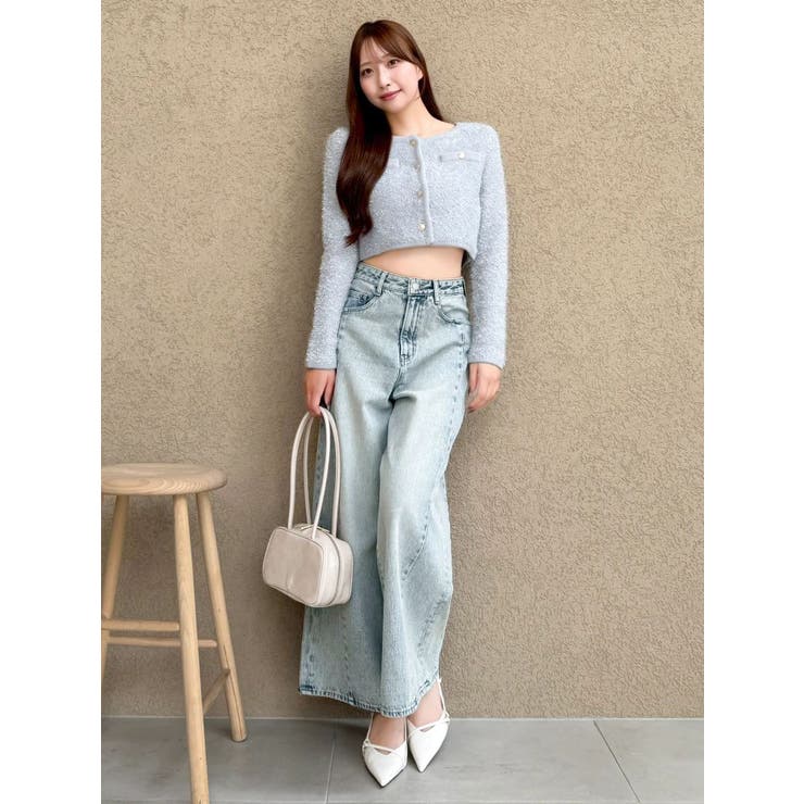 【セット対応】ヘアリーニットジャケット | dazzlin | 詳細画像27 