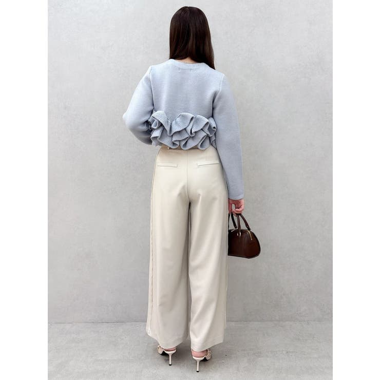 ヘムフリルニットジャケット | dazzlin | 詳細画像36 