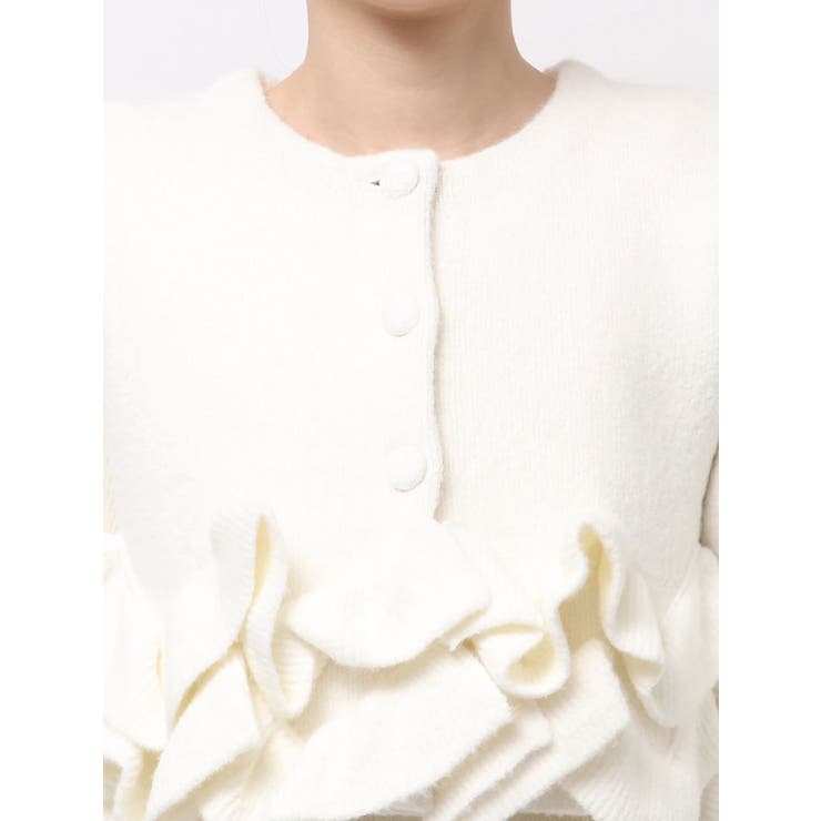 ヘムフリルニットジャケット | dazzlin | 詳細画像41 