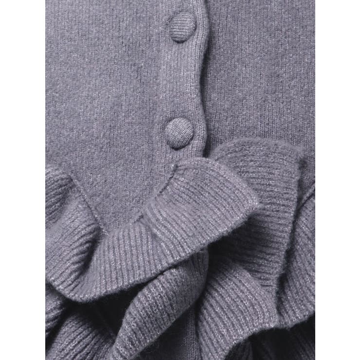 ヘムフリルニットジャケット | dazzlin | 詳細画像47 