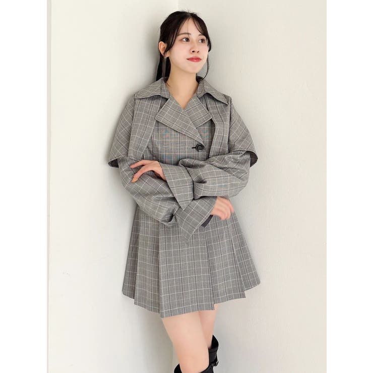 ケープショートトレンチジャケット | dazzlin | 詳細画像13 