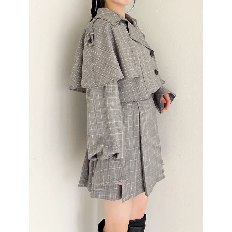 ケープショートトレンチジャケット | dazzlin | 詳細画像16 