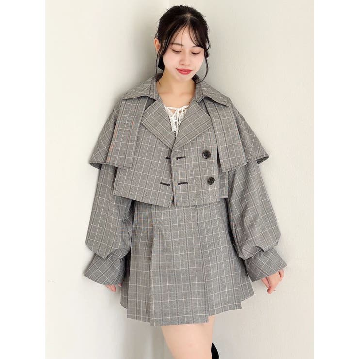 ケープショートトレンチジャケット | dazzlin | 詳細画像17 