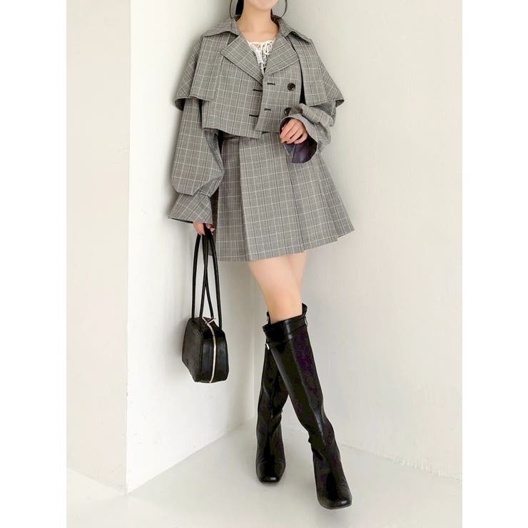 ケープショートトレンチジャケット | dazzlin | 詳細画像18 