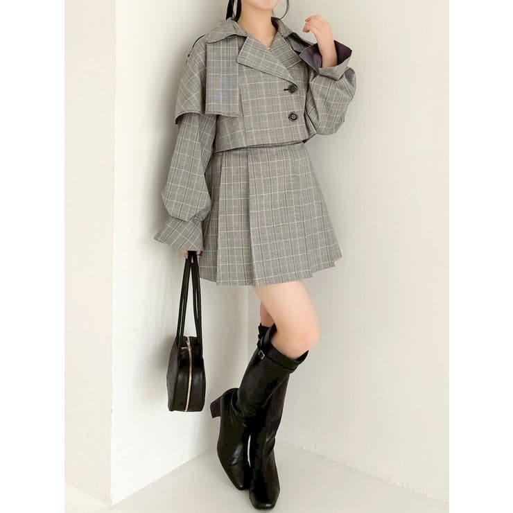 ケープショートトレンチジャケット | dazzlin | 詳細画像19 