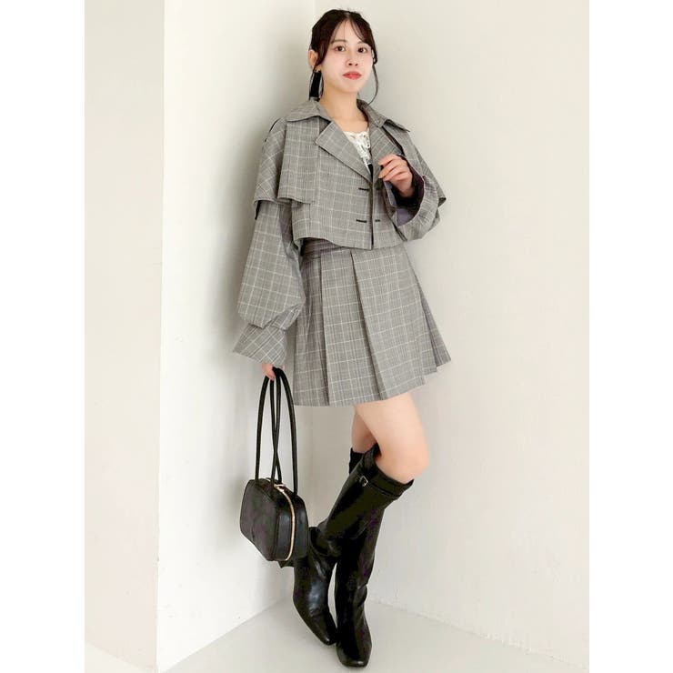 ケープショートトレンチジャケット | dazzlin | 詳細画像22 