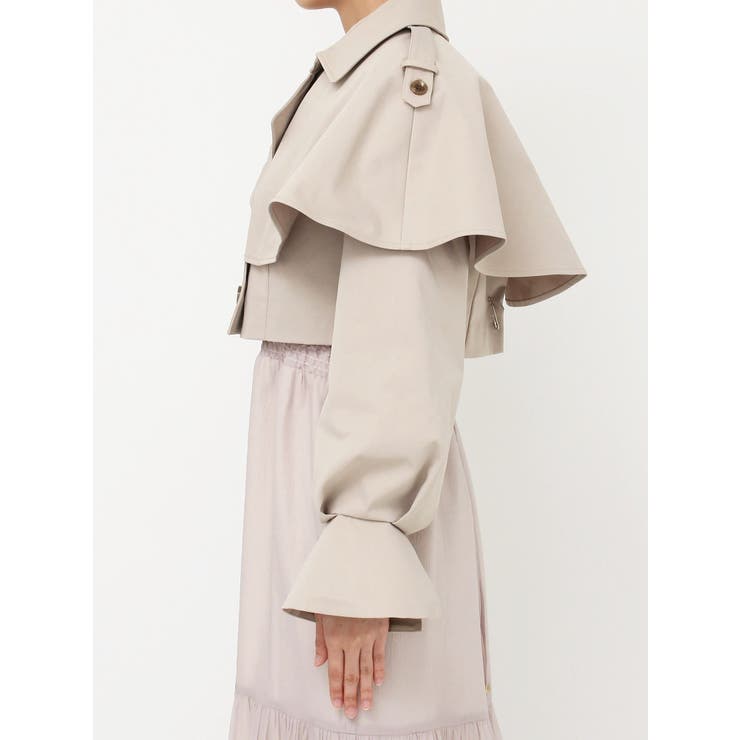 ケープショートトレンチジャケット | dazzlin | 詳細画像24 