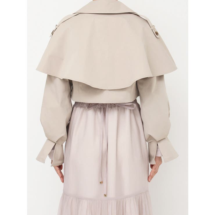 ケープショートトレンチジャケット | dazzlin | 詳細画像25 