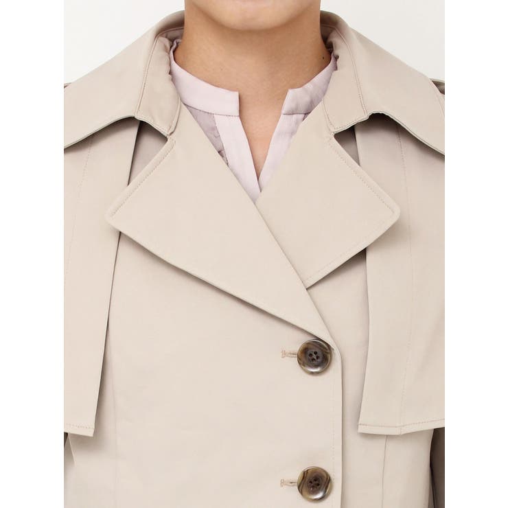 ケープショートトレンチジャケット | dazzlin | 詳細画像26 