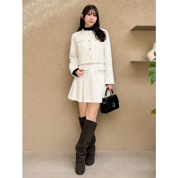 2WAYシングルツイードジャケット | dazzlin | 詳細画像12 