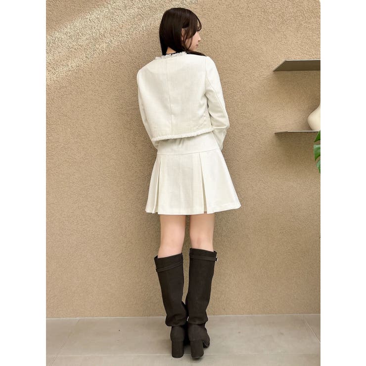 2WAYシングルツイードジャケット | dazzlin | 詳細画像13 