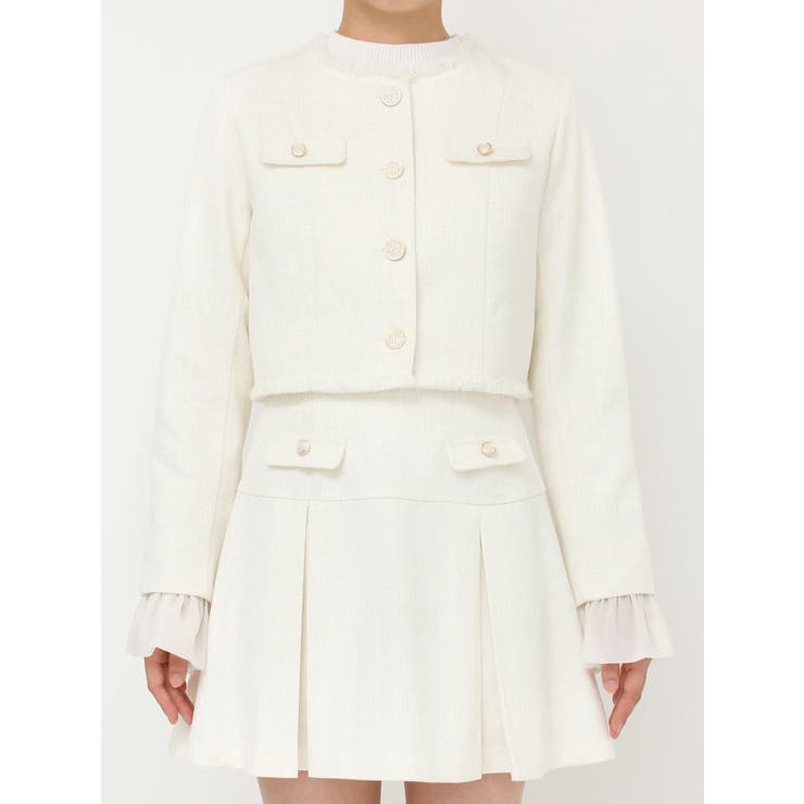 2WAYシングルツイードジャケット | dazzlin | 詳細画像28 