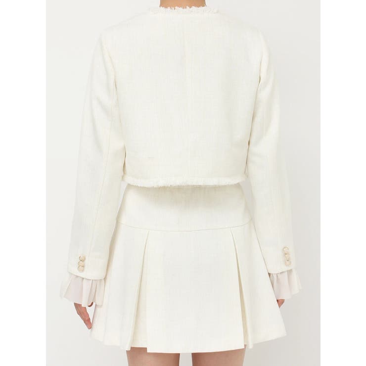 2WAYシングルツイードジャケット | dazzlin | 詳細画像30 