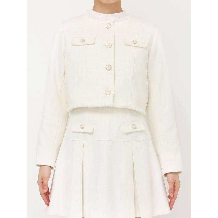 2WAYシングルツイードジャケット | dazzlin | 詳細画像38 