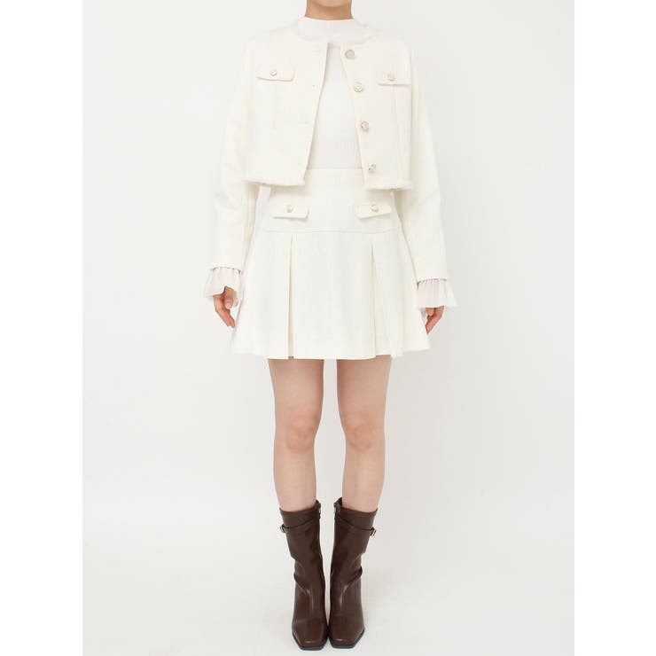 2WAYシングルツイードジャケット | dazzlin | 詳細画像39 