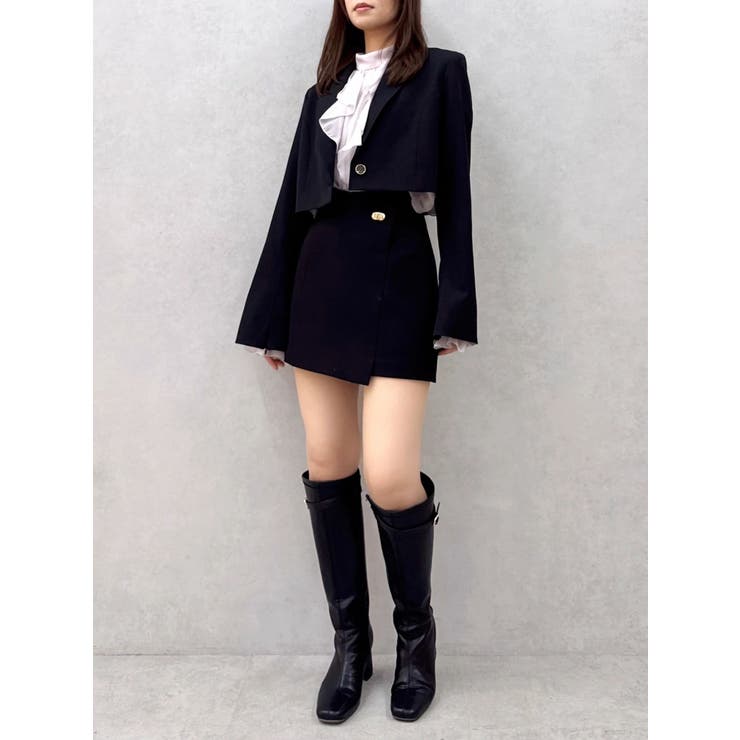 【WEB限定】ショートシングルジャケット | dazzlin | 詳細画像18 