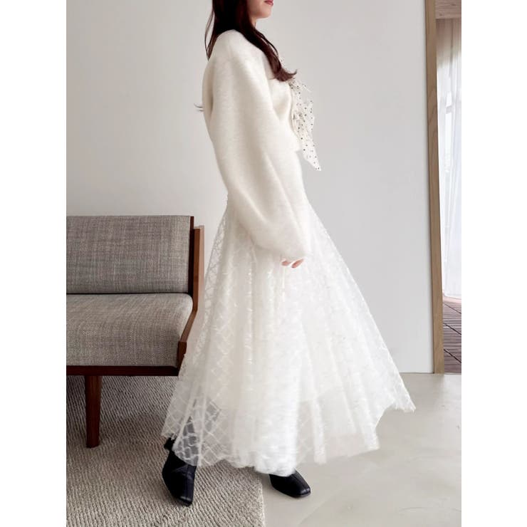 トリプルリボンショートブルゾン | dazzlin | 詳細画像19 