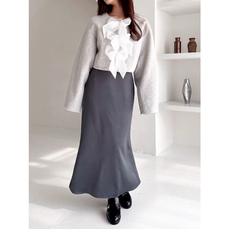 トリプルリボンショートブルゾン | dazzlin | 詳細画像47 