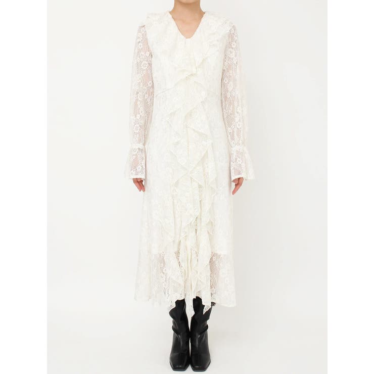 レースガウンワンピース | dazzlin | 詳細画像16 