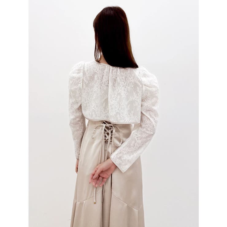 【藤井サチコラボ】ボレロSETサテンキャミドレス | dazzlin | 詳細画像15 