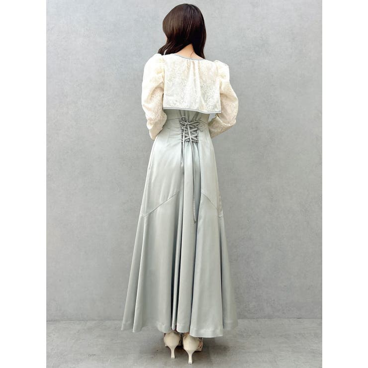 【藤井サチコラボ】ボレロSETサテンキャミドレス | dazzlin | 詳細画像24 