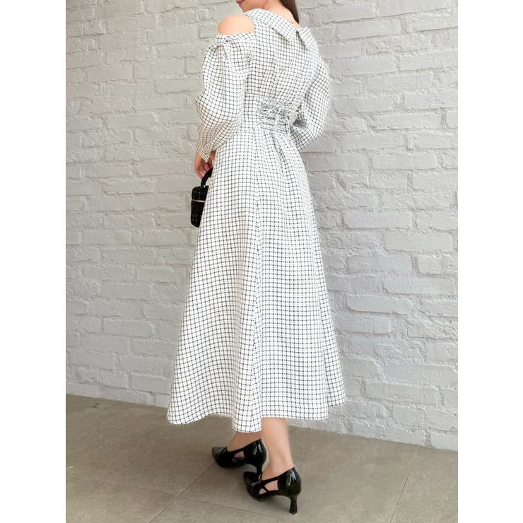 ショルダーリボンシェイプワンピース | dazzlin | 詳細画像11 