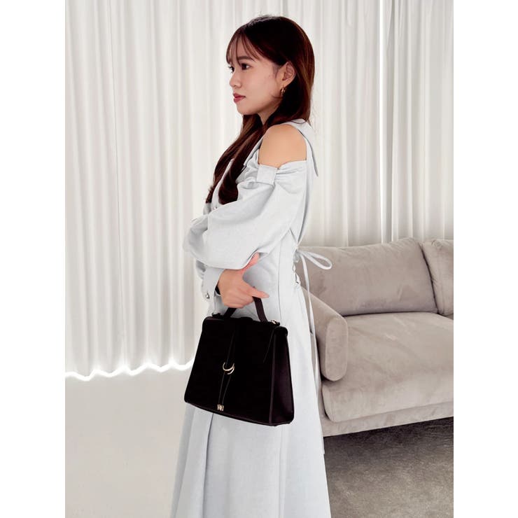 ショルダーリボンシェイプワンピース | dazzlin | 詳細画像26 