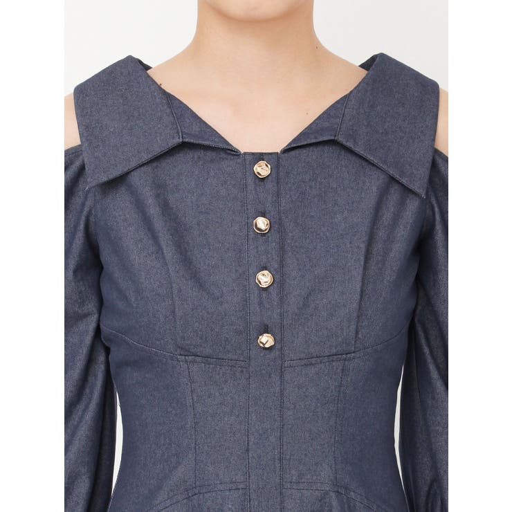 ショルダーリボンシェイプワンピース | dazzlin | 詳細画像40 