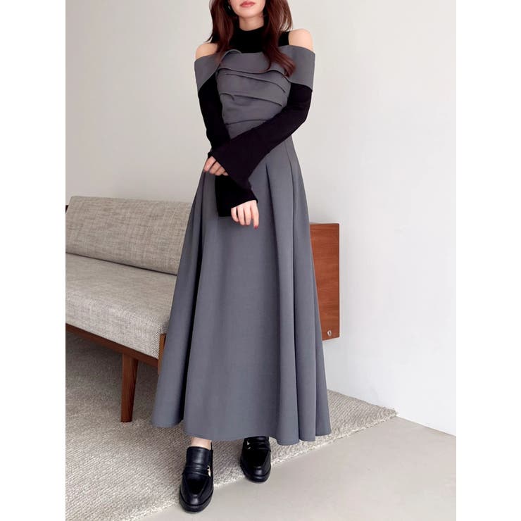 ビスチェオープンレイヤードワンピース | dazzlin | 詳細画像11 