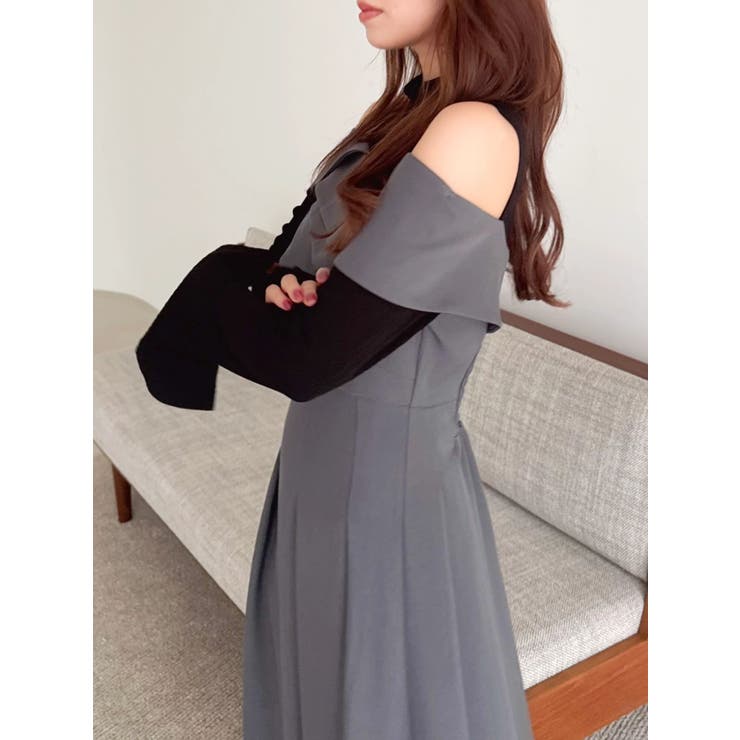 ビスチェオープンレイヤードワンピース | dazzlin | 詳細画像13 